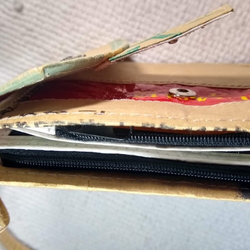 KEEN rare paper card wallet/crossbody bag - Picture 12 of 15